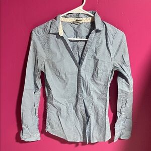 Women’s Blue Striped Shirt